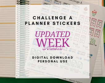 Classical Conversations Challenge A Planner Stickers