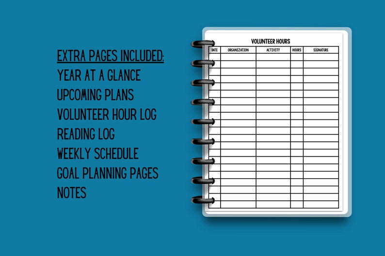 20242025 CC Challenge Planner Monday Community Day Etsy