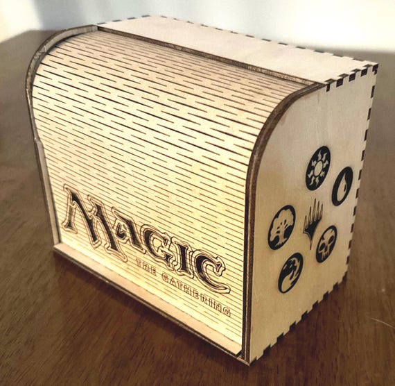 mtg card case 3in1 Deck Box Sports Card Storage Box Fits 200+ Single Sleeved Card Deck  Case for MTG TCG CCG Cards with 4 Dividers 2 Toploaders