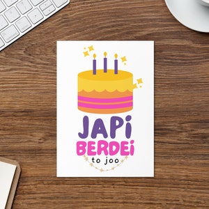 Spanish Birthday Greeting Card,Cheer Up Card,Love Card, Latino Greeting Card, Latino Humor Spanglish Greeting Card