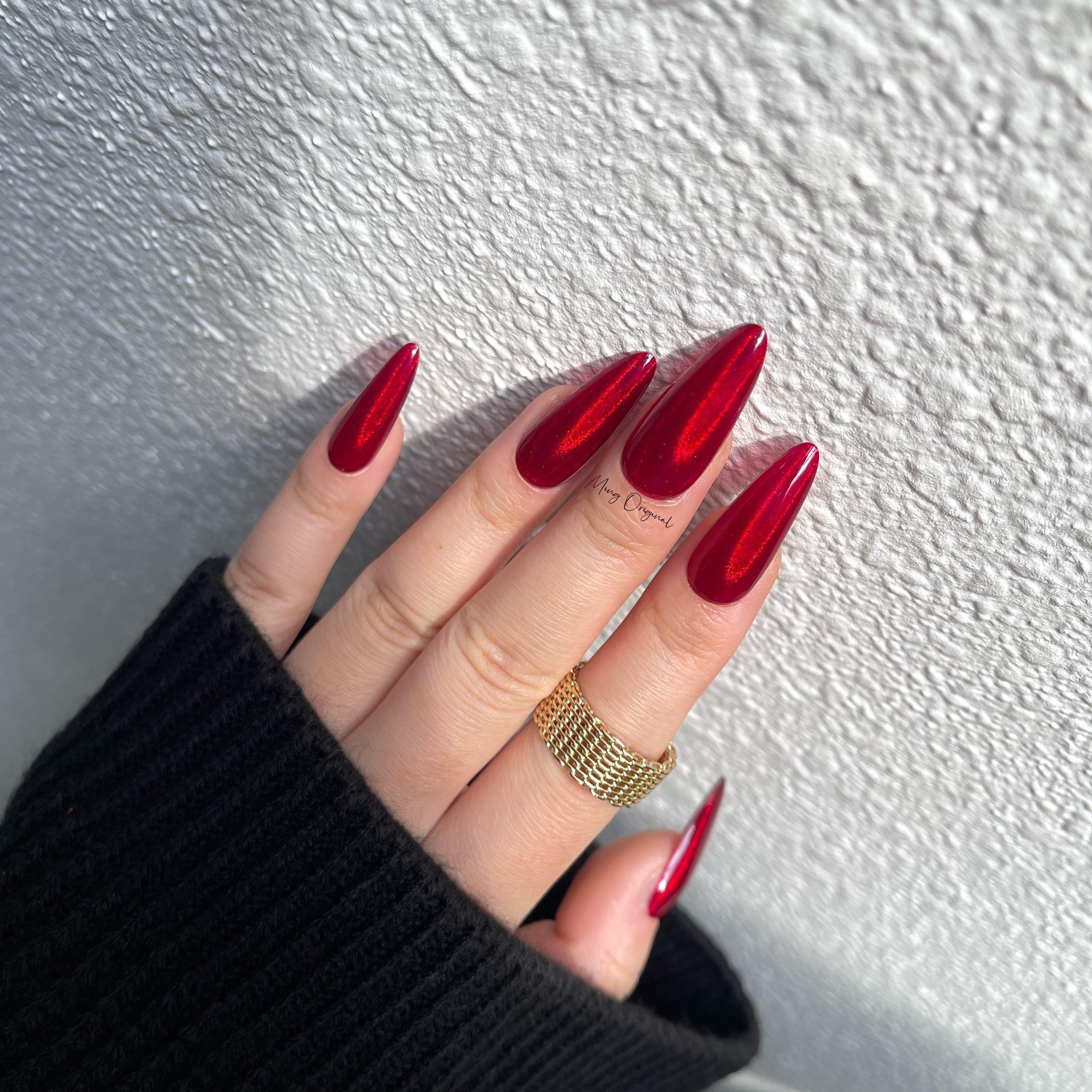 Uñas rojas y verdes España