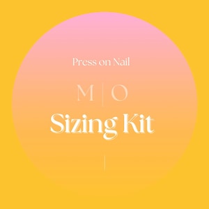 Kit de dimensionamento para unhas postiças