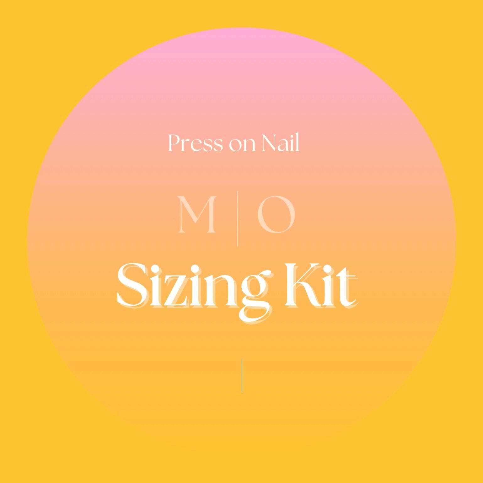 Sizing Kit for Press on Nails