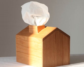 Solid Wood Tabletop Tissue Box, Modern Minimalism, Living Room, House Tissue Box, Original Design, Household Wooden Paper Box