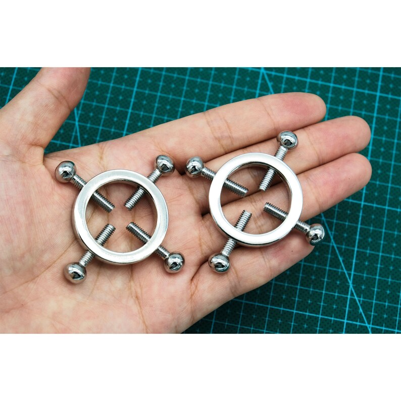 Metal Adjustable Nipples Clamp Weights for Women/non Piercing Etsy