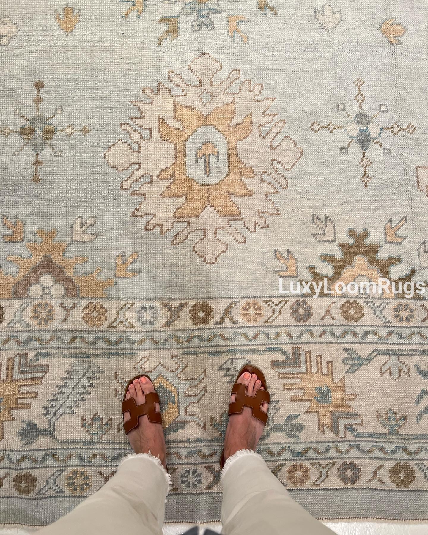Tappeto Oushak antico di grandi dimensioni 12x15, tappeto bahu grigio, tappeto turco annodato a mano, tappeti fatti a mano per soggiorno, camera da letto, sala familiare, pre-ordine