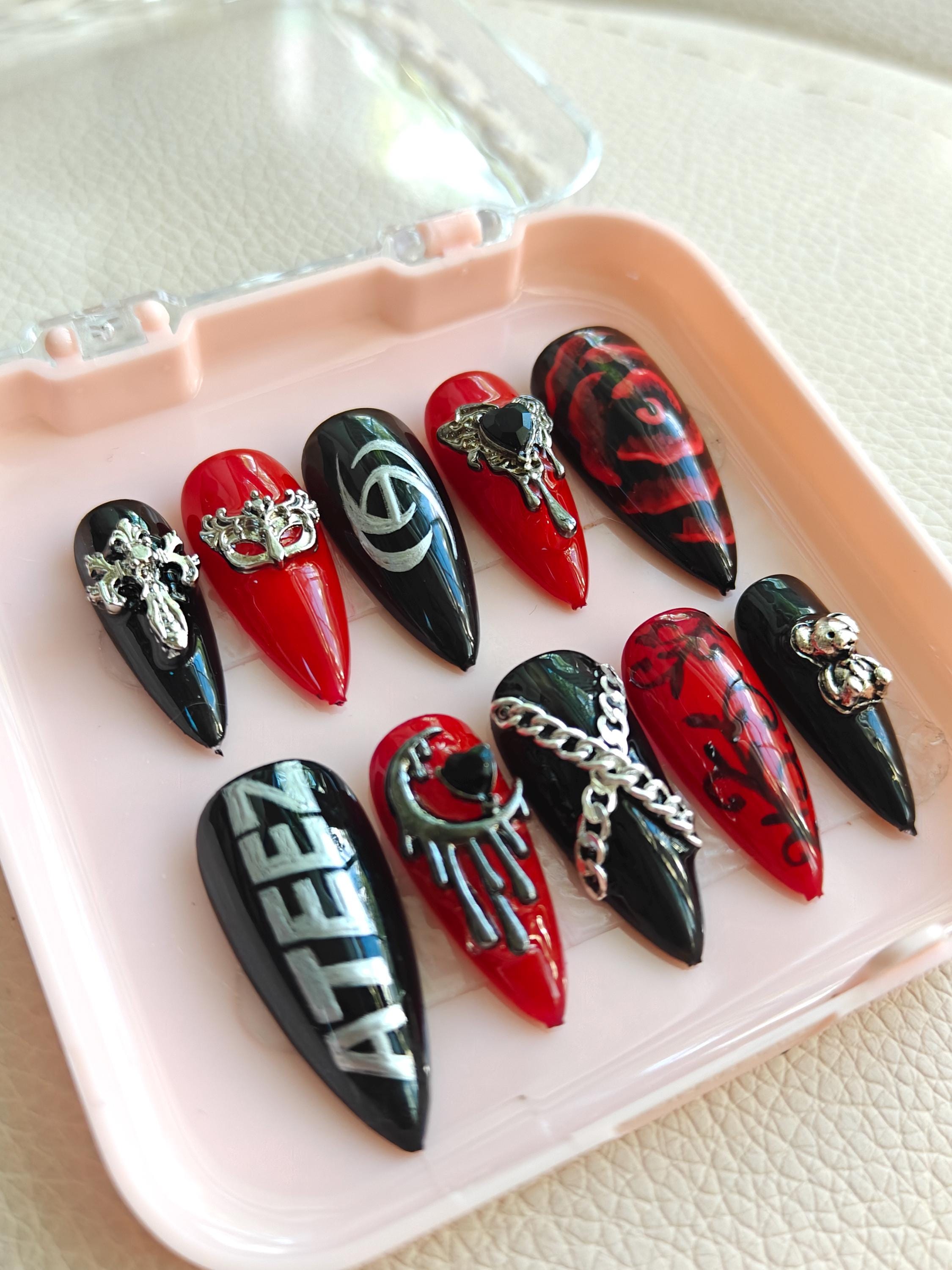Ateez in Your Fantasy Press on Nails - Etsy