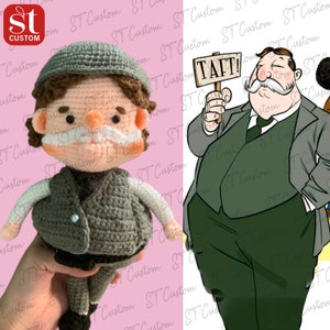 Custom Your Favorite Character, Crochet Doll, Doll From Picture, Any Cartoons, Anime, TV Show Crochet Doll, Portrait doll, Handmade Doll