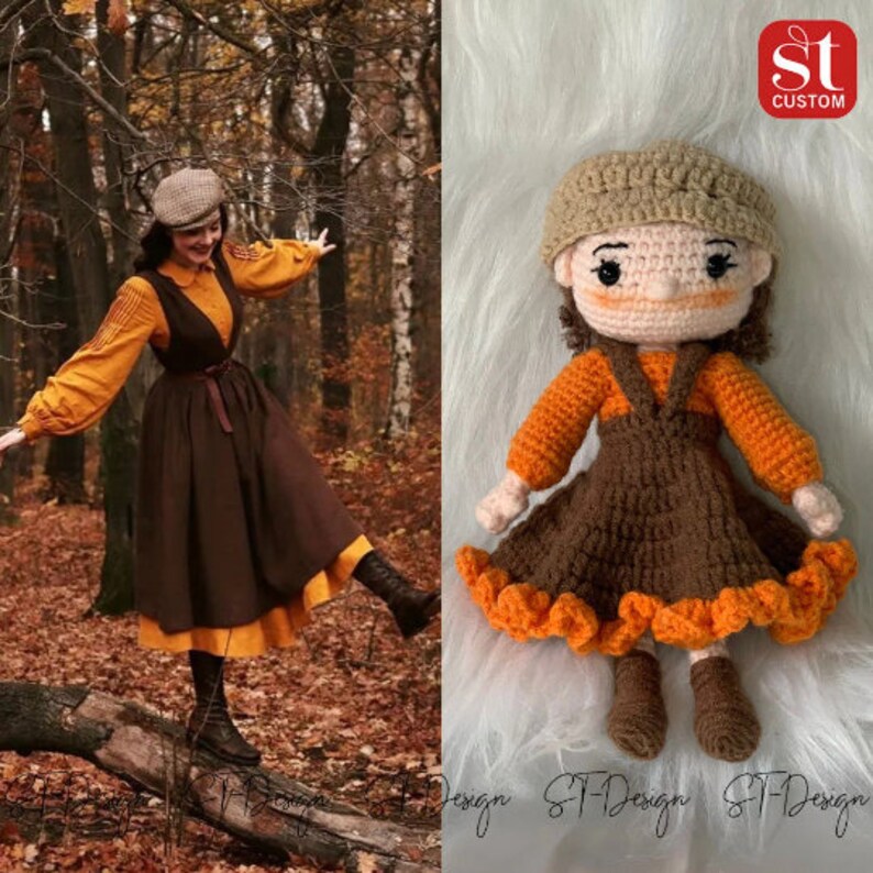 Amigurumi Dolls, Custom Doll That Look Like You, Personalized Doll