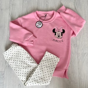 Kids Personalised Minnie Mouse Sweatshirt image 2