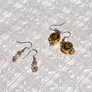 2 Pack Gold Dangle-Drop Earrings