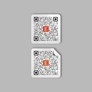 Benutzerdefinierte QR-Code-Aufkleber Etiketten, benutzerdefinierte Qr-Aufkleber, Smart-QR-Aufkleber, QR-Inventar, wasserdichte QR-Code-Etiketten, Verpackungsunternehmen