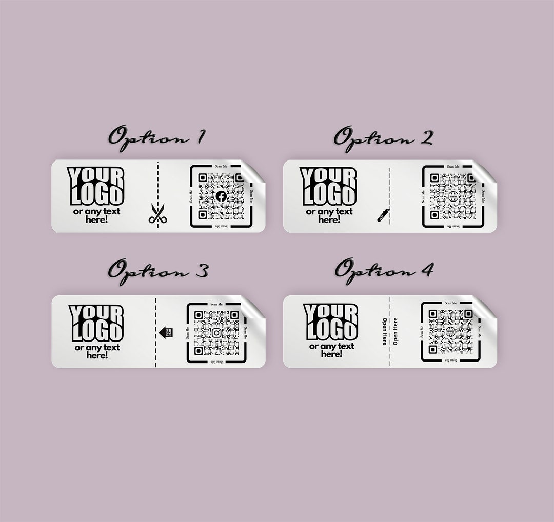 50 Custom Box Seal Stickers | Custom Logo & QR Box Seals | Business ...