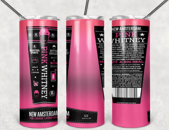 Pink Whitney, Vodka Alcohol Tumbler, Digital Drink Download for