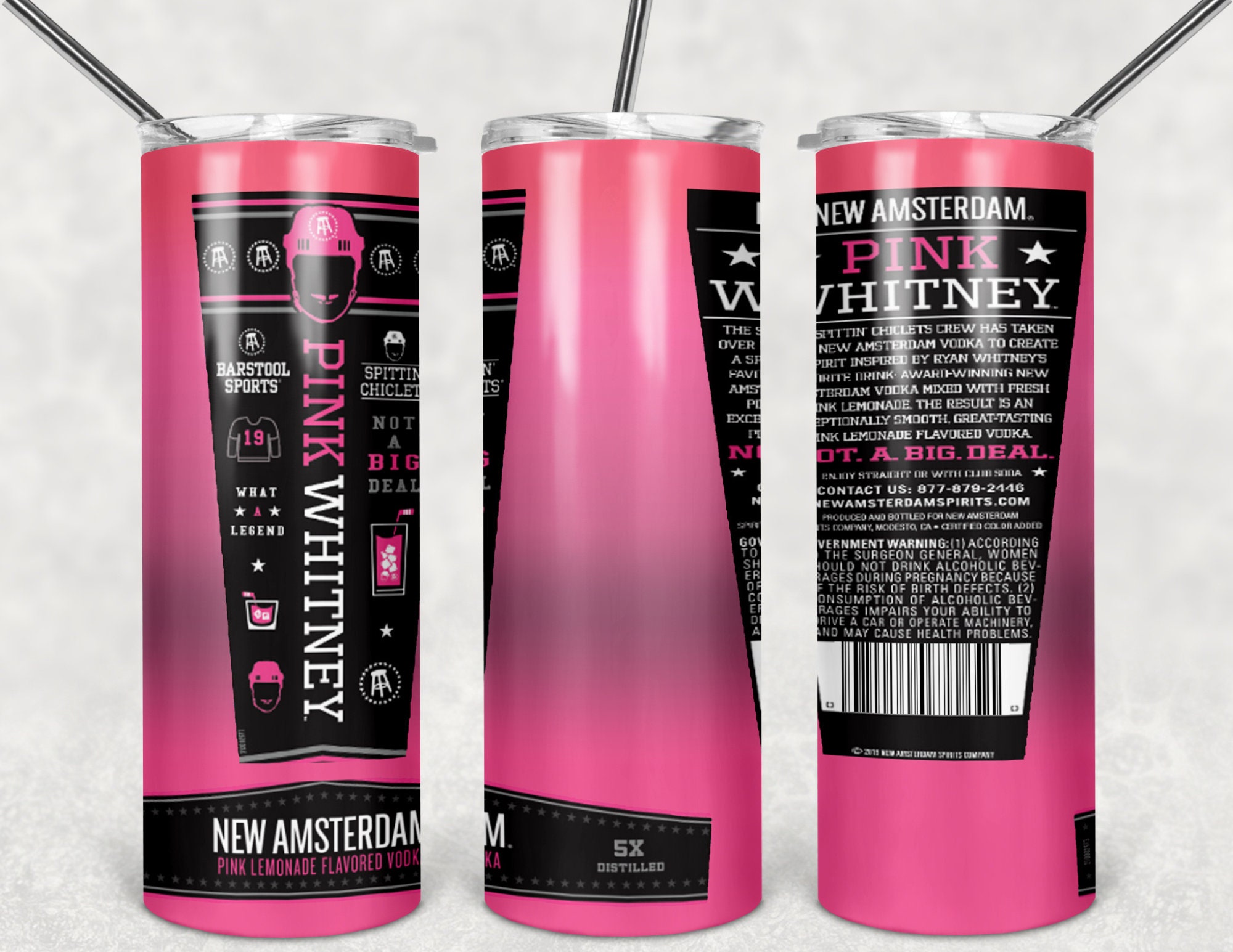 Pink Whitney, Vodka Alcohol Tumbler, Digital Drink Download for