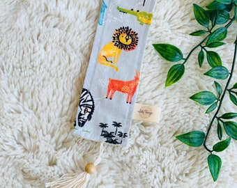Cute Animals Bookmark, Book Accessories, Gifts For Book Lovers,Gifts For Readers, Teacher Gift, Fabric Handmade Bookmark, Gift for Christmas