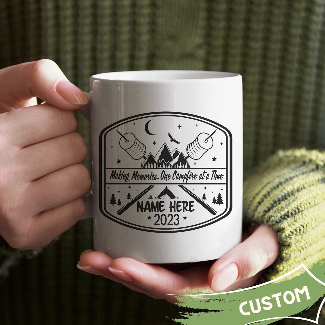 Custom Family Camping Svg L Making Memories One Campfire at a Etsy