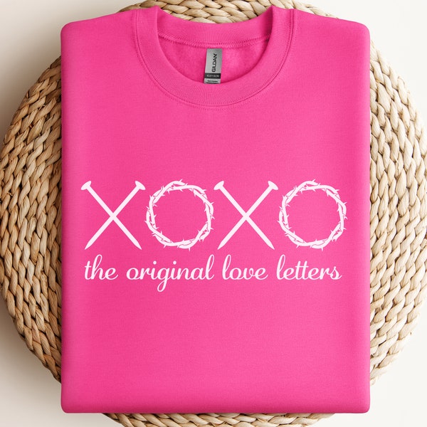 XOXO The Original Love Letters SVG, Jesus svg, Faith svg, Bible svg, Easter svg, Religious svg, Cut File, Cricut, Silhouette, SVG for Cricut