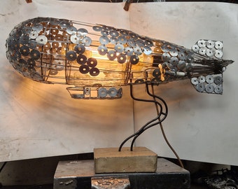 Airship Unique Table Lamp Light