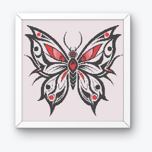 Cross Stitch Butterfly, Cross Stitch, Butterfly, Cross Stitch, Comb Cross Stitch, Easy Cross Stitch Pattern, Cross Stitch Chart, Embroidery,