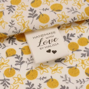 20*70 mm Cotton With Logo or Text Sewing accessori Label,tags for knitted things,Custom,Personalizada,handmade label,gift tags