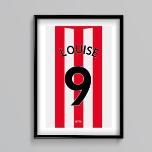 Brentford 25/26 Home Shirt - Custom, Name, Number, Football, Soccer, Gift, Present, Him, Father&#39;s Day, Anniversary, Birthday, Christmas