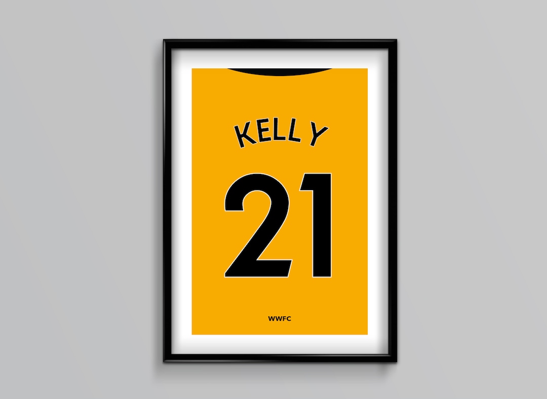 Wolves 25/26 Home Shirt - Custom, Name, Number, Football, Soccer, Gift ...
