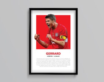 Football Legends - Steven Gerrard