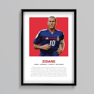 Football Legends - Zinedine Zidane