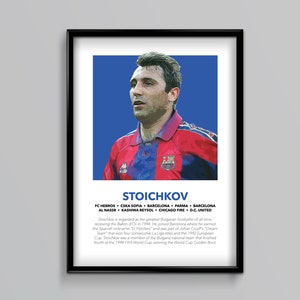 Mundial Style - Vintage Football - A young Hristo Stoichkov for