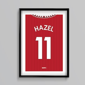 Man United 25/26 thuisshirt - aangepast, naam, nummer, voetbal, voetbal, cadeau, heden, hem, Vaderdag, jubileum, verjaardag, Kerstmis