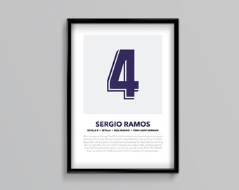 Football Legends - Sergio Ramos