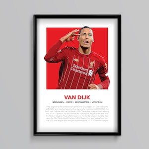 Football Superstars - Virgil van Dijk