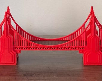 Stampa 3D del Golden Gate Bridge