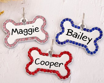 Personalized Dog Tag,Custom Dog Tag,Engraved Pet Tag,Dog Bone Tag,Dog Tag For Dogs,Pet Name Tag,Stainless Dog Tag,Dog Collar Tag,Puppy Tag