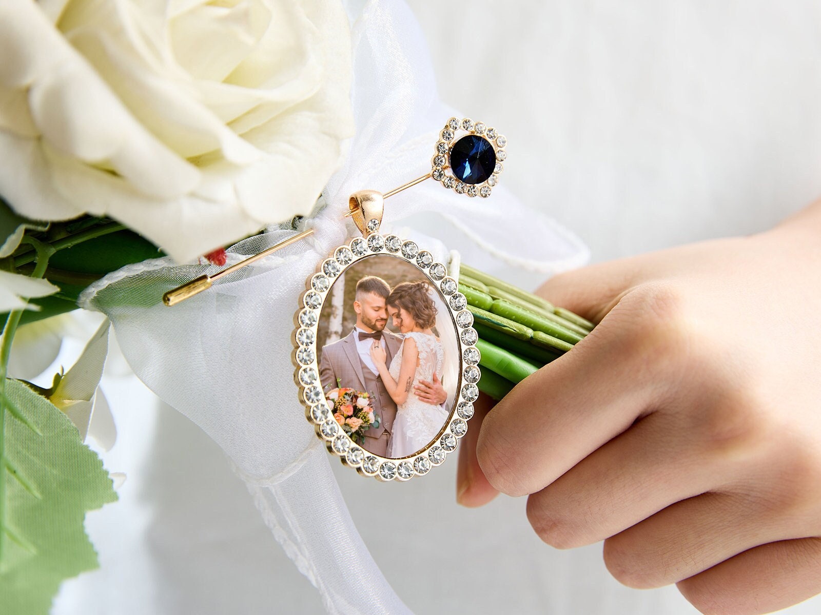 Charms For Bouquets, Bridal Photo Bouquet Charm, Personalized Wedding  Memorial Bouquet Charm Pendant Oval, Gift For Best Friend - Party Favors -  AliExpress
