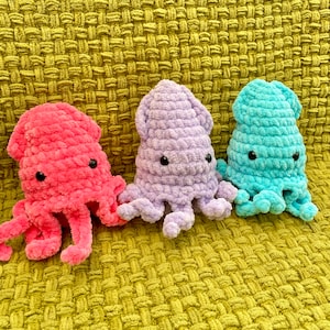 Amigurumi Crochet Squid
