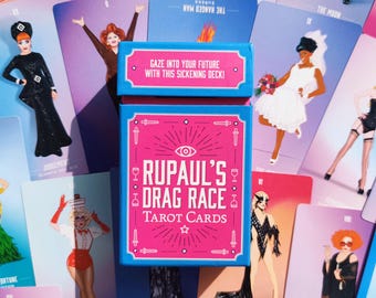 Cartas del Tarot de RuPaul's Drag Race – Edición 2019 – Juego completo de 78 cartas – Edición de coleccionista en inglés
