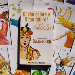 Tarot Garnier Belle Color – Jeu de 22 cartes (2006) – Édition italienne rare + notice