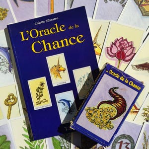 Oracle de la Chance 2003 – Jeu Divinatoire Français Rare – Cartes Oracle Vintage ésotérique