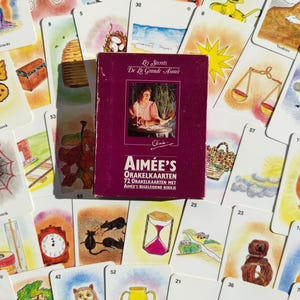 Oráculo de Aimée – Juego de adivinación poco común – Primera edición 1992 – Cartas adivinatorias – 72 cartas – Colección Oráculo