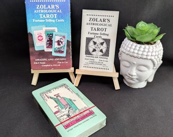 Zolar’s Astrological Tarot 1983 Vintage Sealed Tarot Deck Astrology U.S. Games Systems
