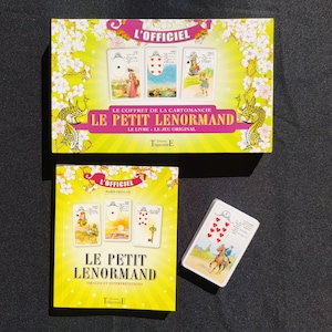Coffret Le Petit Lenormand 2013 - Cartomancie Française - Jeu Complet 36 Cartes Neuf Sous Blister - Livre 144 Pages