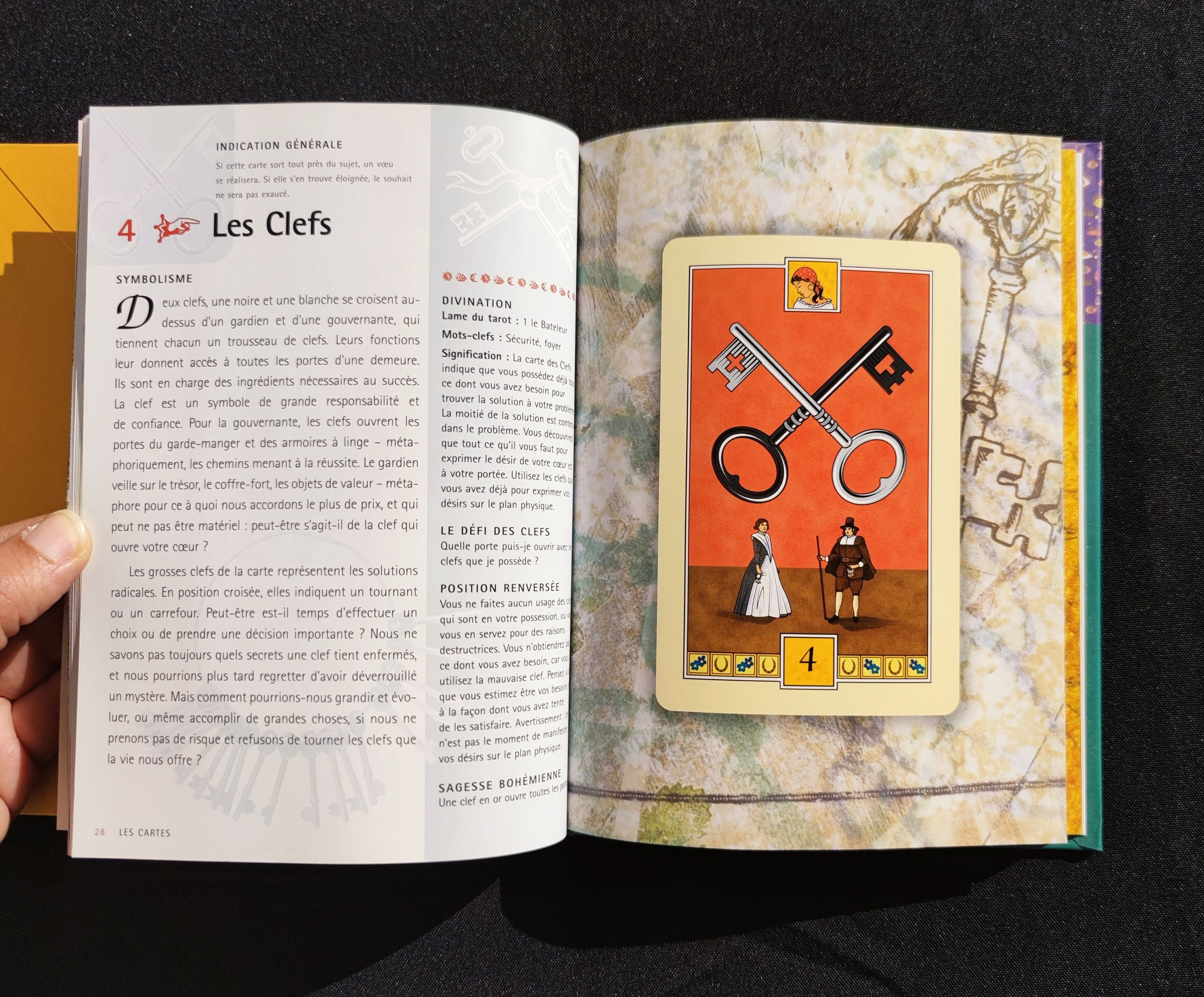 Carte tarot pour costume diseuse de bonne aventure - La Fiesta Ideal