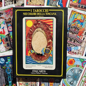 Tarot “As Cores da Toscana” / I Tarocchi nei Colori della Toscana – Amerigo Folchi – Edição Limitada no. 1603/3333 – 1992