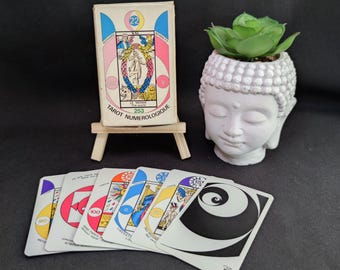 The Numerology Tarot – Richard Bennett (1986) | 88 Bilingual Cards (FR/EN)