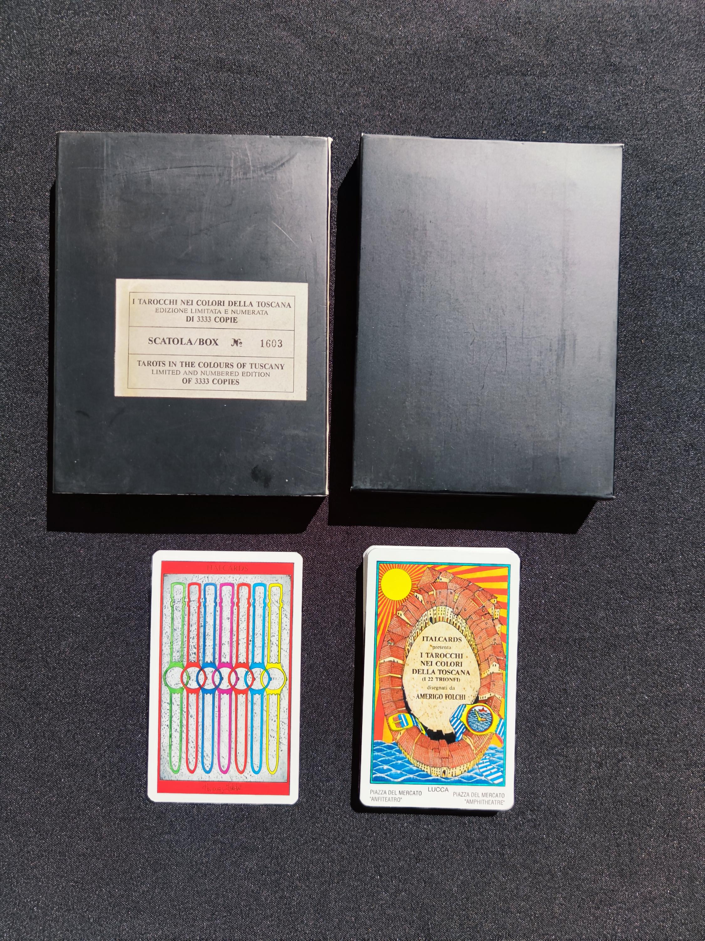 絵画 i Tarocchi nei colori della Toscana Tarot “colors of Tuscany” – I Tarocchi Nei Colori Della