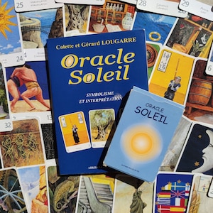 Oracle Soleil – Jeu Divinatoire + Livre d'Instruction (125 Pages) | Colette et Gérard Lougarre | Édition Arkhana Vox