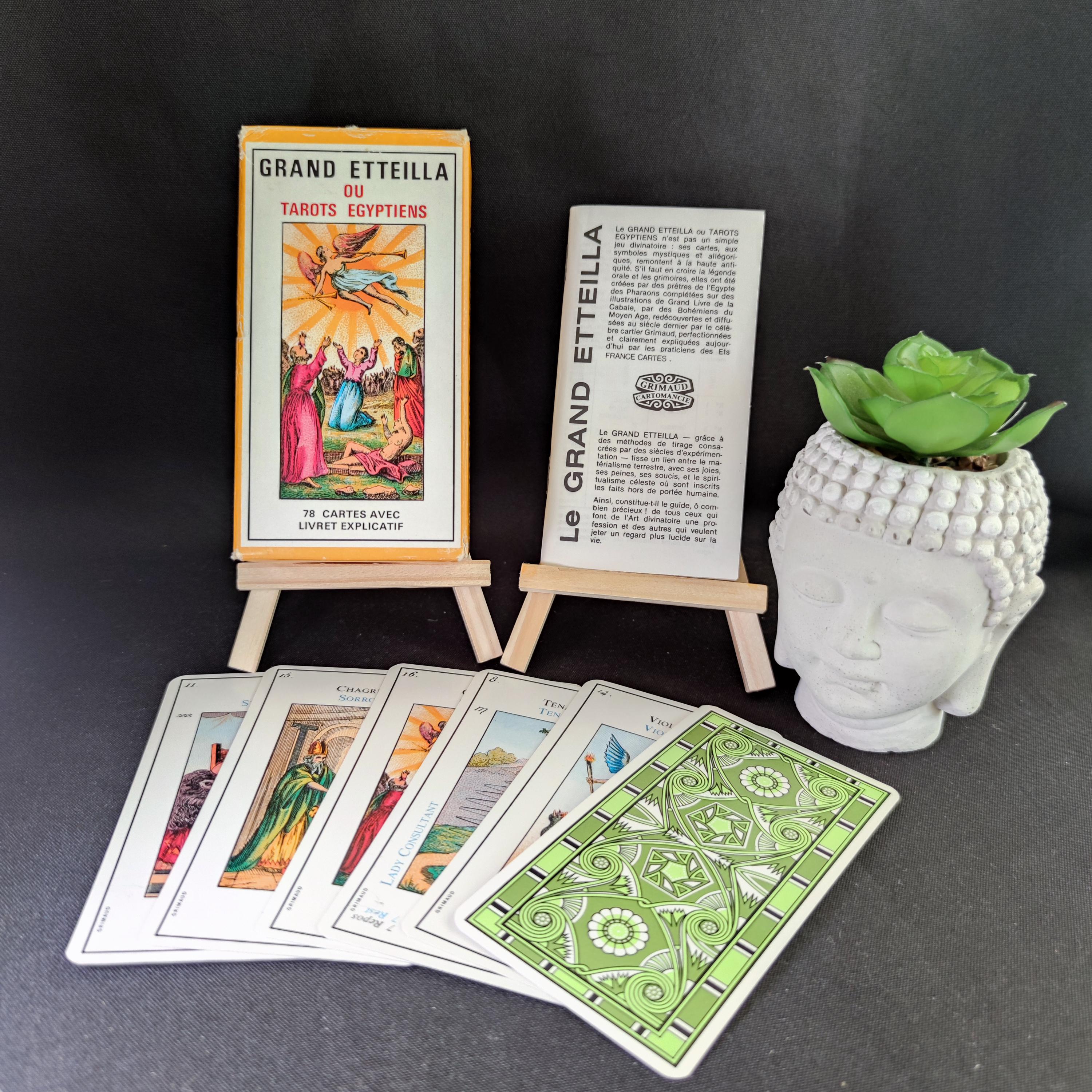 Grand etteilla tarot - Etsy 日本