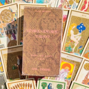 Prachtige Shakespeare Tarot van Luigi Scapini, zeldzaam en origineel. Beperkte oplage.